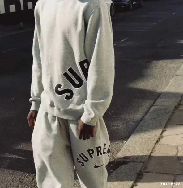 sports M logo gray L with embroidered plush co black Sweatpants Arc pants XL S 0525